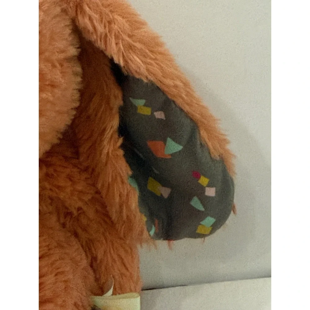 B. Softies Plush Bunny Rabbit Terracotta Orange Stuffed Animal Lot of 2 11